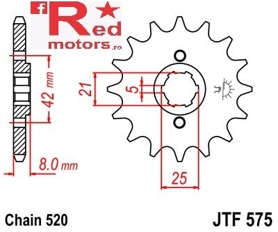 Kit lant DID GOLD X-Ring PRO-STREET 520 VX pentru Yamaha XT600 H,N,D,E,Z Tenere 1985-1988 - Img 2