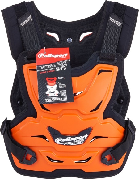 Protectie de piept POLISPORT PHANTOM LITE 8003700003 portocaliu - Img 3