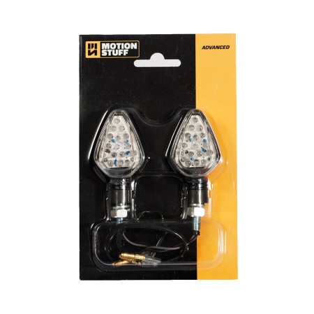 Semnale LED (2 buc) MOTION STUFF carbon - Img 2