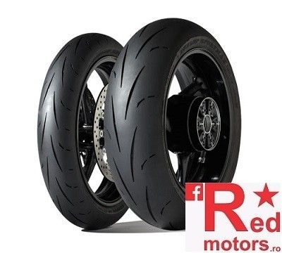 Set anvelope/cauciucuri moto Dunlop Gp Racer D211 120/70 R17 58W S+ 200/55 R17 78W