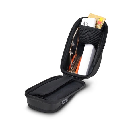Smartphone holder SHAD 180x90mm (6,6") X0SG76M with pocket prindere pe suportul oglinzii - Img 2