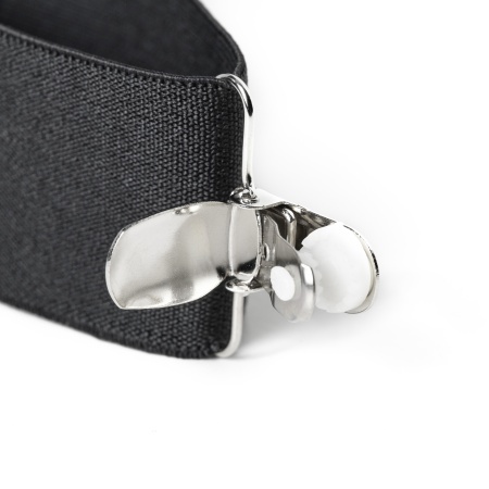 Suspender GMS CLIP&amp;ZIP ZG96002 Negru 20 - Img 2