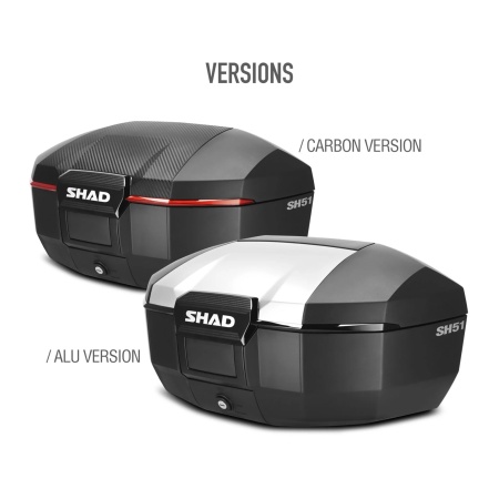 Top case SHAD SH51 D0B51200 aluminium - Img 3