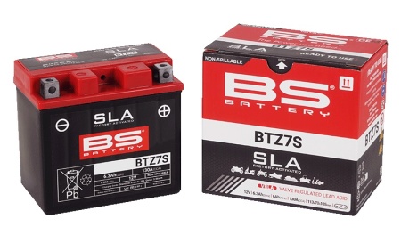 Baterie activata din fabrica BS-BATTERY BTZ7S (YTZ7S) SLA - Img 3