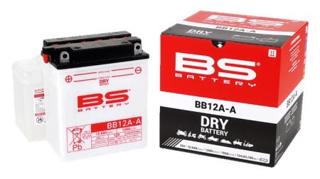 Baterie conventionala BS-BATTERY BB12A-A (YB12A-A) include electrolit - Img 3