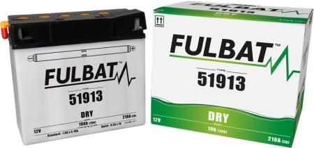 Baterie conventionala FULBAT 51913 include electrolit - Img 2