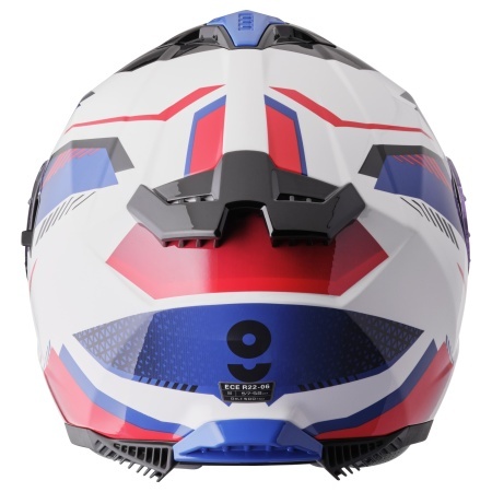 Casca integrala GMS GELERO ZG12701 white-red-blue L - Img 4