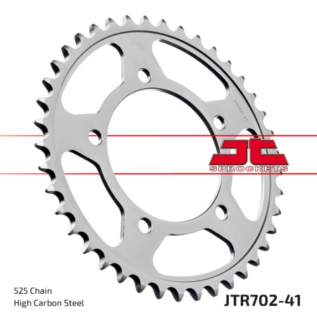 Kit de lant D.I.D Chain - Argintiu lant 525 ZVM-X, X-Ring, pinion fata JT cauciucat, foaie spate JT pentru APRILIA SL 1000 Falco 2000-2006 - Img 7