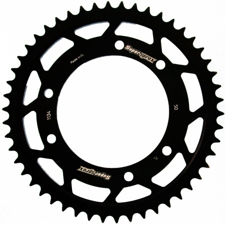 Kit de lant EK - Argintiu lant 428 SRO, O-ring, pinion fata SUPERSPROX, foaie spate SUPERSPROX pentru DERBI Senda 125 SM 2006-2007 - Img 4
