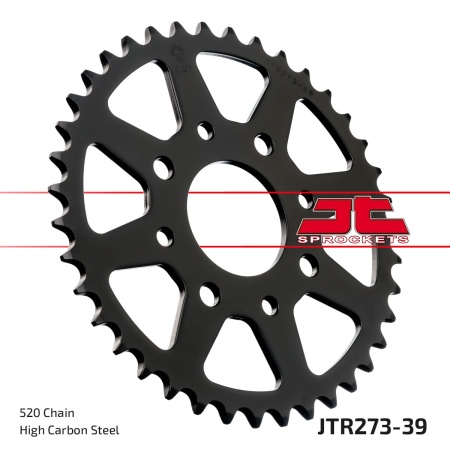 Kit de lant EK - Argintiu lant 520 DEX, X-Ring, pinion fata JT, foaie spate JT pentru HONDA CA 125 Rebel 1995-2000 - Img 6