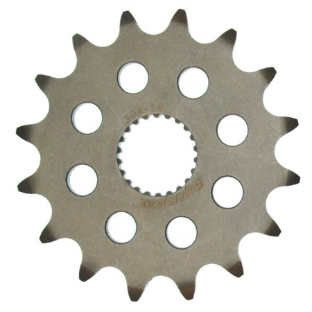 Kit de lant EK - Argintiu lant 520 DEX, X-Ring, pinion fata SUPERSPROX, foaie spate SUPERSPROX pentru APRILIA ETX 125 1999-2001 - Img 2