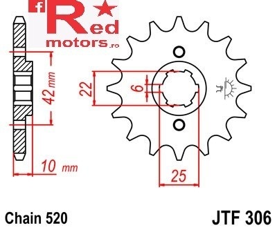 Kit lant DID GOLD pentru Honda NX650 J Dominator (RD02) 1988 - Img 2