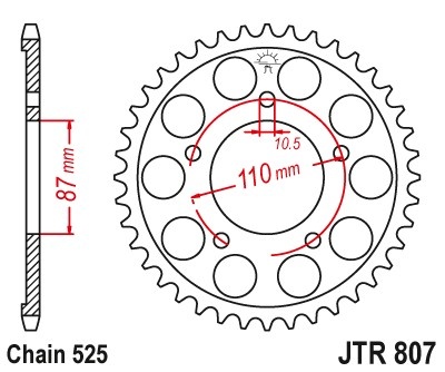 Kit lant DID X-Ring PRO-STREET 525VX pentru Suzuki GSF400 L,M,N Bandit (GK75B) 1990-1992 - Img 3