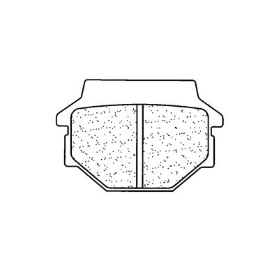 Placute de frana CL BRAKES 2306 S4 - Img 2