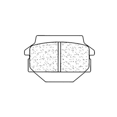 Placute de frana CL BRAKES 2799 ATV1 - Img 2