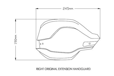 Protectii de maini PUIG EXTENSION 3763F dark smoke - Img 2