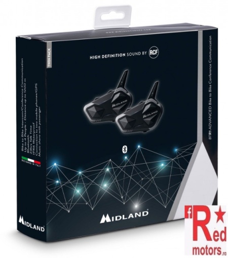 Sistem de comunicatie Midland BTR1 Advanced DOUBLE
