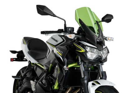 Windshield PUIG NEW. GEN TOURING 3865V verde - Img 2