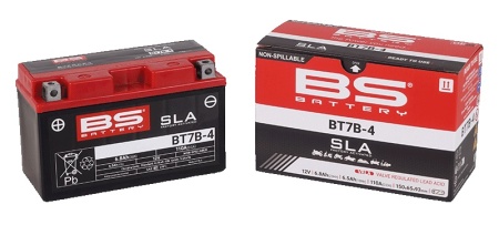 Baterie activata din fabrica BS-BATTERY BT7B-4 (YT7B-4) - Img 3
