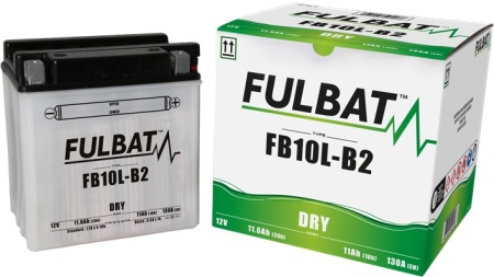 Baterie conventionala FULBAT FB10L-B2 (YB10L-B2) include electrolit - Img 2