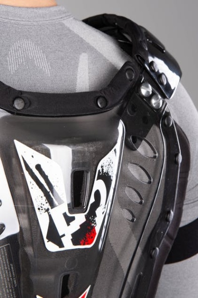 Chest Protector POLISPORT XP2 ADULT 8000300013 black/silver/black - Img 6