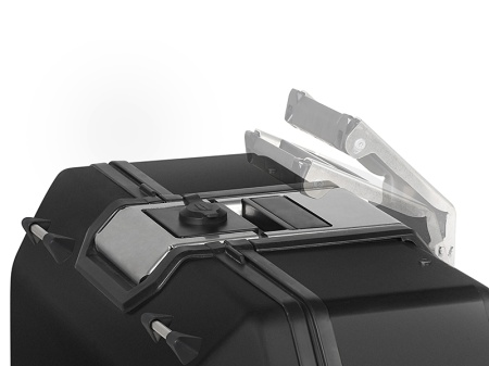 Complete set of aluminum cases SHAD TERRA BLACK, 55L topcase + 36L / 47L side cases, including mounting kit and plate SHAD CF Moto 800MT - Img 11