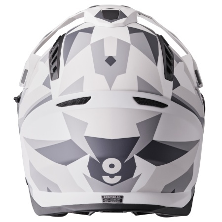 Enduro helmet GMS ADVENTUS CAMO ZG15002 matt white-grey-camo XL - Img 4