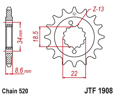 Kit de lant D.I.D Chain - Argintiu lant 520 VX, X-Ring, pinion fata JT cauciucat, foaie spate SUPERSPROX pentru KTM RC 390 2014-2019 - Img 3