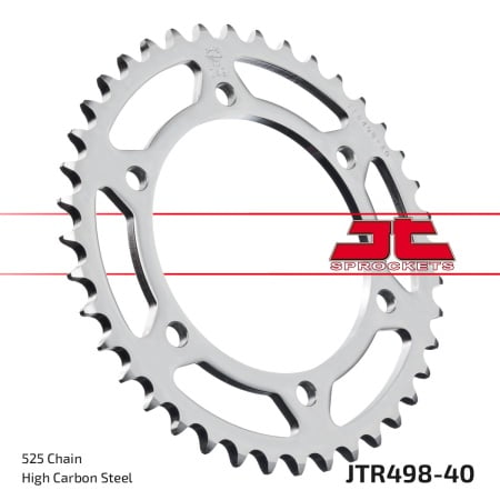 Kit de lant D.I.D Chain - Argintiu lant 525 ZVM-X, X-Ring, pinion fata SUPERSPROX, foaie spate JT pentru KAWASAKI ZX-6R 600 Ninja (<2002) 1995-1997 - Img 4