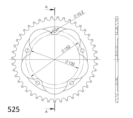 Kit de lant D.I.D Chain - Argintiu lant 525 ZVM-X, X-Ring, pinion fata SUPERSPROX, foaie spate SUPERSPROX pentru MV AGUSTA F3 675 2012-2014 - Img 5