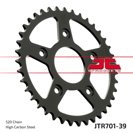 Kit de lant D.I.D Chain - Auriu lant 520 VX, X-Ring, pinion fata SUPERSPROX, foaie spate JT pentru CAGIVA Raptor 125 2003 - Img 6