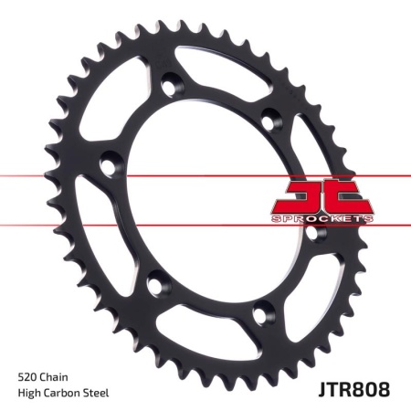 Kit de lant D.I.D Chain - Auriu lant 520 VX, X-Ring, pinion fata SUPERSPROX, foaie spate JT pentru SUZUKI DR-Z 400 S 2000-2008 - Img 6