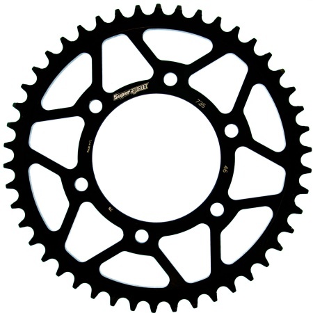 Kit de lant EK - Argintiu lant 520 SRO, O-ring, pinion fata SUPERSPROX, foaie spate SUPERSPROX pentru DUCATI Monster 600 City 1999-2000 - Img 4