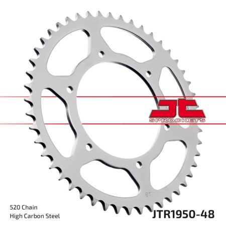 Kit de lant EK - Argintiu lant 520 SRO, O-ring, pinion fata SUPERSPROX, foaie spate JT pentru HUSABERG FC 350 1996 - Img 5