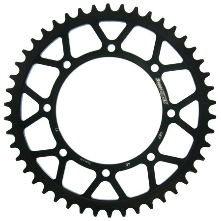 Kit de lant EK - Argintiu lant 520 SRX, X-Ring, pinion fata JT cauciucat, foaie spate SUPERSPROX pentru KAWASAKI KLE 500 (<2007) 1997-2005 - Img 4