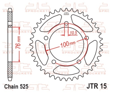 Kit de lant EK - Argintiu lant 520 SRX, X-Ring, pinion fata JT, foaie spate JT pentru BENELLI 502 C Cruiser 2019-2020 - Img 6