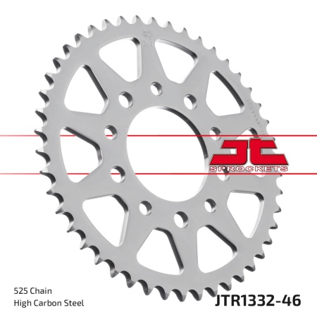 Kit de lant EK - Argintiu lant 525 SRX, X-Ring, pinion fata JT, foaie spate JT pentru HONDA XRV 750 Africa Twin 1990-1992 - Img 6