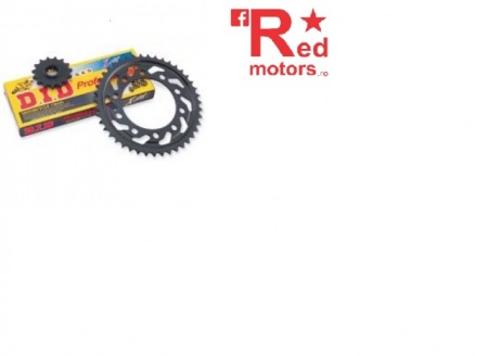 Kit lant DID 525ZVMX pentru Honda CB600 F-7,8,9,A,B,C,D Hornet (PC41) 2007-2013