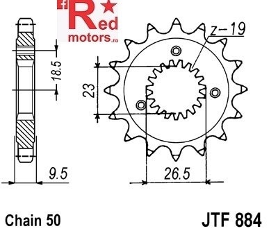 Kit lant DID GOLD X-Ring SUPERSTREET 530 ZVM-X pentru Harley Davidson XLH1200 Sportster 1986-1990 - Img 2