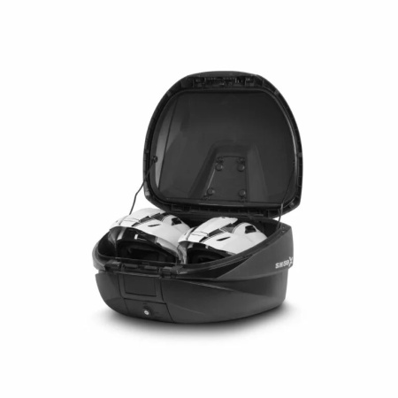 Top case SHAD SH59X D0B59200 negru cu capac de aluminiu (expandable concept) with PREMIUM SMART lock - Img 4