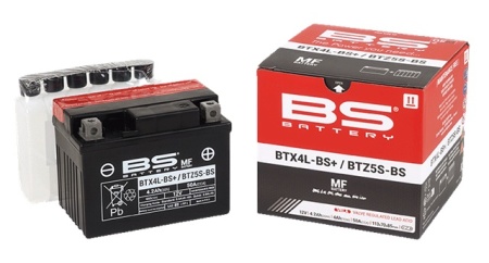 Baterie fara intretinere BS-BATTERY BTX4L-BS (YTX4L-BS) - Img 2