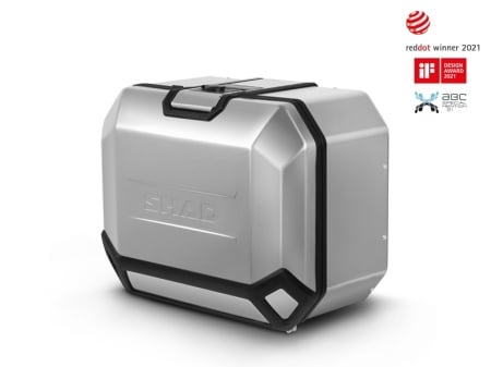 Complete set of aluminum cases SHAD TERRA, 55L topcase + 36L / 47L side cases, including mounting kit and plate SHAD Benelli TRK 502 X 2022 - - Img 4