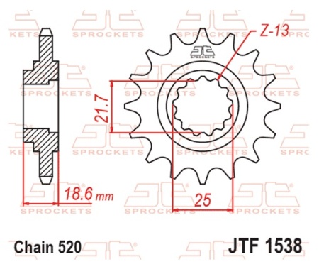 Kit de lant D.I.D Chain - Argintiu lant 520 VX, X-Ring, pinion fata JT cauciucat, foaie spate JT pentru KAWASAKI Z 750 R 2011-2012 - Img 3