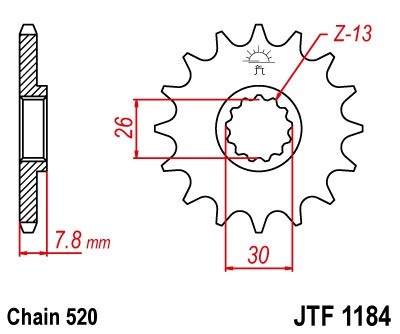 Kit de lant D.I.D Chain - Argintiu lant 520 ZVM-X, X-Ring, pinion fata JT, foaie spate SUPERSPROX pentru TRIUMPH Scrambler 865 2016-2017 - Img 3