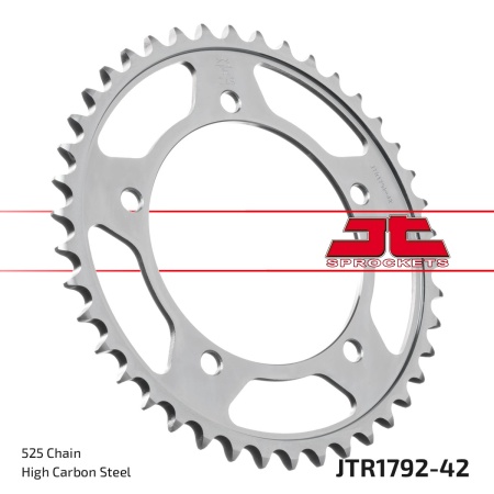 Kit de lant D.I.D Chain - Argintiu lant 525 VX, X-Ring, pinion fata JT cauciucat, foaie spate JT pentru SUZUKI GSR 750 2011-2017 - Img 6