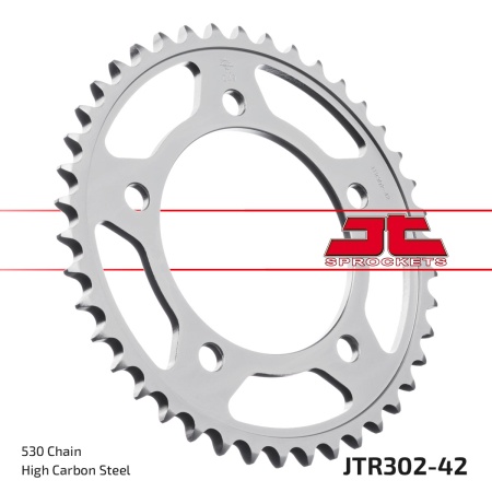Kit de lant D.I.D Chain - Argintiu lant 530 ZVM-X, X-Ring, pinion fata JT, foaie spate JT pentru HONDA CBR 900 RR Fireblade 1992-1995 - Img 6