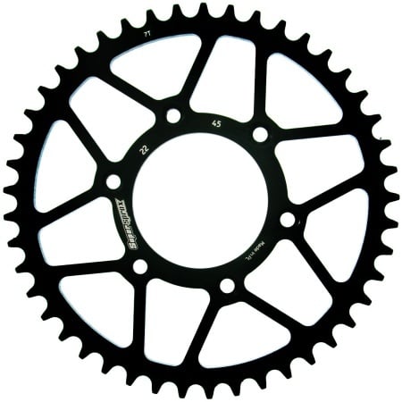 Kit de lant D.I.D Chain - Auriu lant 520 ERT, Non-sealed, pinion fata JT, foaie spate SUPERSPROX pentru APRILIA SX 125 2008-2012 - Img 4