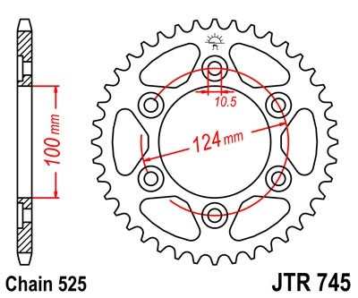 Kit de lant D.I.D Chain - Auriu lant 525 VX, X-Ring, pinion fata JT, foaie spate JT pentru DUCATI ST4 916 Sporttouring 1999-2003 - Img 5