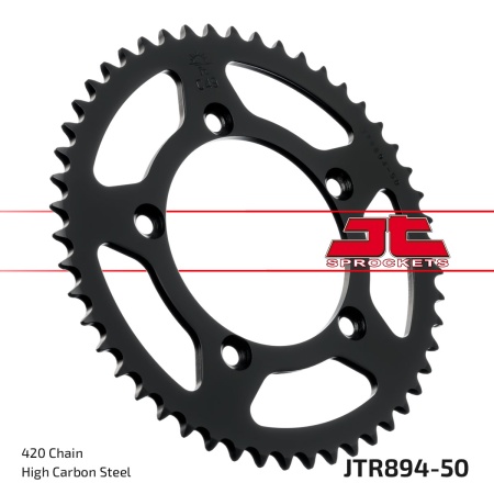 Kit de lant EK - Argintiu lant 420 SH, Non-sealed, pinion fata JT, foaie spate JT pentru KTM SX 65 2004-2011 - Img 6