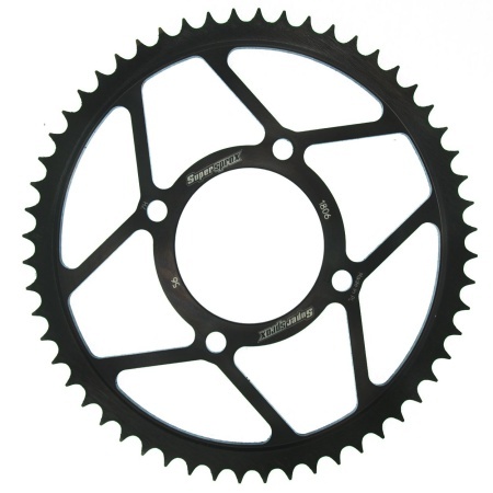 Kit de lant EK - Argintiu lant 428 SRO, O-ring, pinion fata SUPERSPROX, foaie spate SUPERSPROX pentru SUZUKI VL 125 Intruder 2000-2007 - Img 4